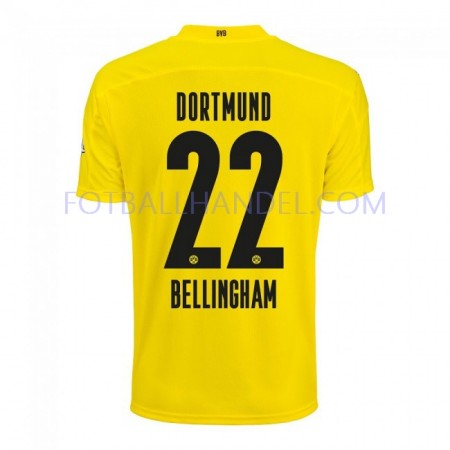 Herre Fotballdrakter Borussia Dortmund Jude Bellingham 22 Hjemme 2020-21 Kortermet